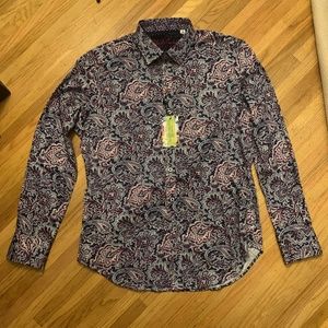 Robert Graham Classic Fit Mens Floral New with Tag